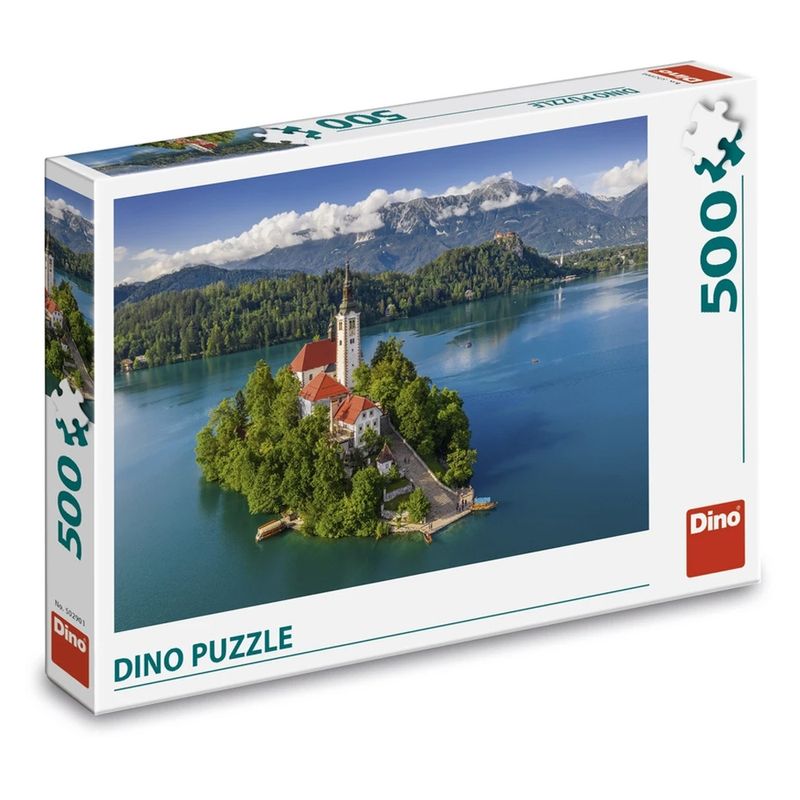 Jucarii, Copii si Bebe - Jucarii si jocuri - Jocuri si puzzle - Puzzle - Puzzle 500 Piese DINO TOYS Lacul Bled Slovenia, Peisaj Natura - Infinity.ro
