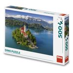 Jucarii, Copii si Bebe - Jucarii si jocuri - Jocuri si puzzle - Puzzle - Puzzle 500 Piese DINO TOYS Lacul Bled Slovenia, Peisaj Natura - Infinity.ro