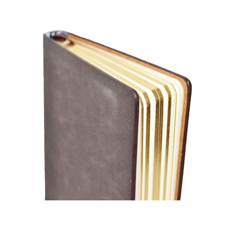 Carti si Birotica - Papetarie - Agende si calendare - Agende si carnete - Agenda A6 Pocket Nedatata NEBO, Coperta Buretata Cartonata, 100 Pagini Dictando, Margini Aurii si Semn de Carte - Infinity.ro