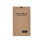 Carti si Birotica - Papetarie - Agende si calendare - Agende si carnete - Agenda A6 Pocket Nedatata NEBO, Coperta Buretata Cartonata, 100 Pagini Dictando, Margini Aurii si Semn de Carte - Infinity.ro