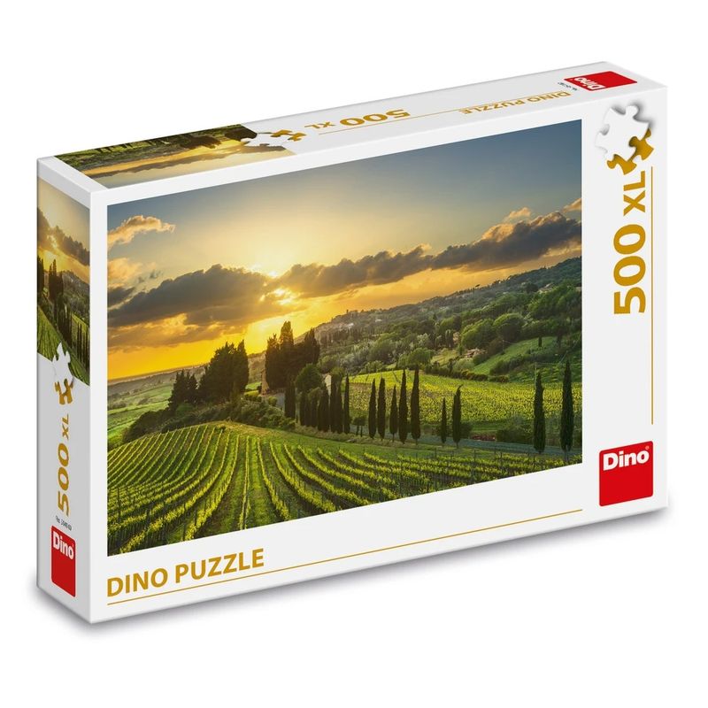 Jucarii, Copii si Bebe - Jucarii si jocuri - Jocuri si puzzle - Puzzle - Puzzle 500 piese, XL, Podgoria Maremma - Infinity.ro