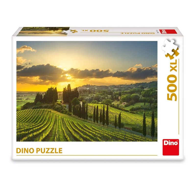 Jucarii, Copii si Bebe - Jucarii si jocuri - Jocuri si puzzle - Puzzle - Puzzle 500 piese, XL, Podgoria Maremma - Infinity.ro