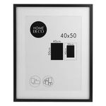 Casa si Gradina - Decoratiuni - Obiecte decorative - Accesorii decorative - Tablou Decorativ cu Rama din Lemn, Paspartu, 40x50cm, Negru - Infinity.ro