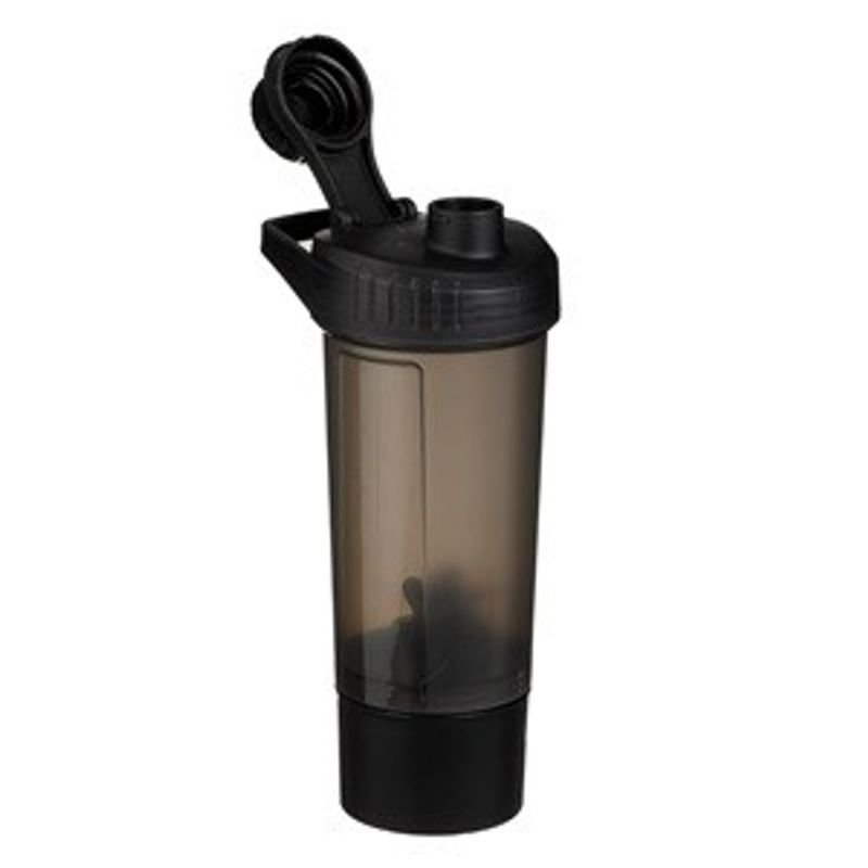 Casa si Gradina - Bucatarie si vesela - Accesorii bar - Shakere - Sticla Shaker Sport 500ml, Neagra, fara BPA - Infinity.ro