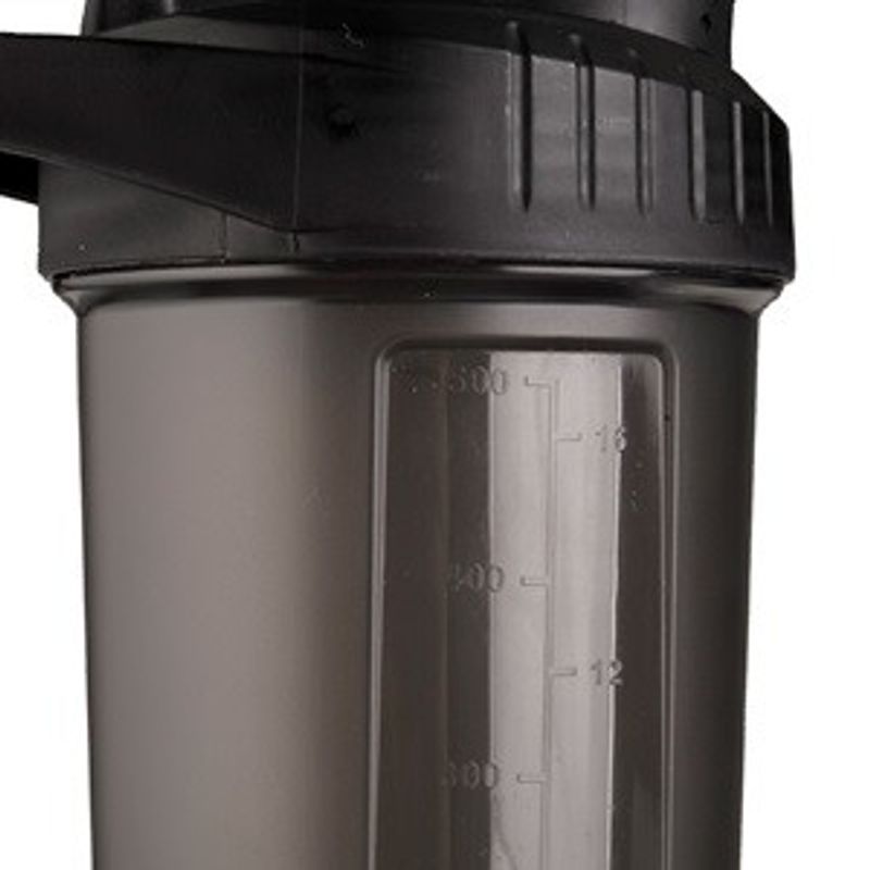 Casa si Gradina - Bucatarie si vesela - Accesorii bar - Shakere - Sticla Shaker Sport 500ml, Neagra, fara BPA - Infinity.ro