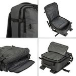 Sport si Outdoor - Camping - Accesorii camping si drumetii - Rucsac de calatorie impermeabil, 30x20x45cm, Gri - Infinity.ro