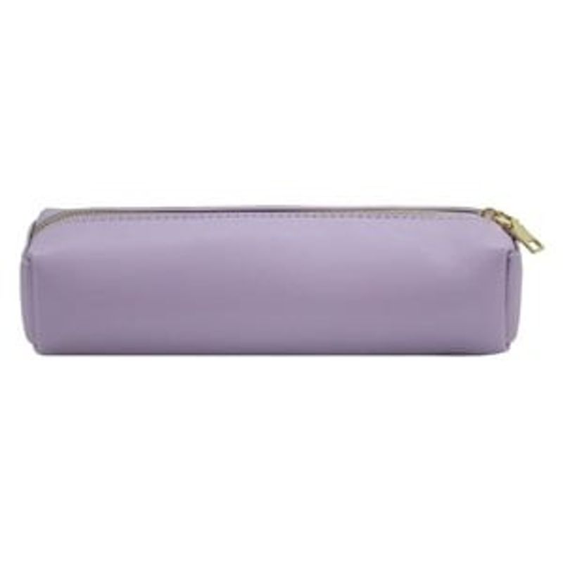 Carti si Birotica - Rechizite - Penare - Penar tip tub, Lila Mat, 20x5.5x6cm - Infinity.ro