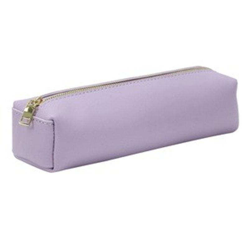 Carti si Birotica - Rechizite - Penare - Penar tip tub, Lila Mat, 20x5.5x6cm - Infinity.ro