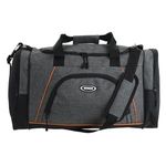 Sport si Outdoor - Articole de voiaj - Genti voiaj - Geanta de Voiaj Gri cu Margine Portocalie, 36L - Infinity.ro