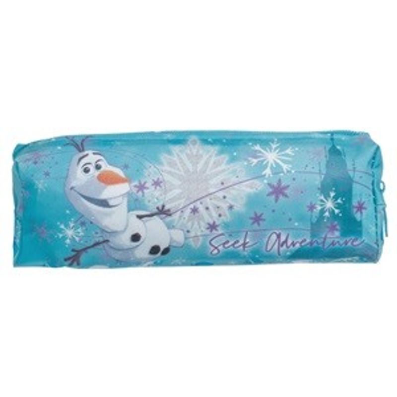 Carti si Birotica - Rechizite - Penare - Penar tub cu model Frozen, albastru, 19x6x6 cm - Infinity.ro