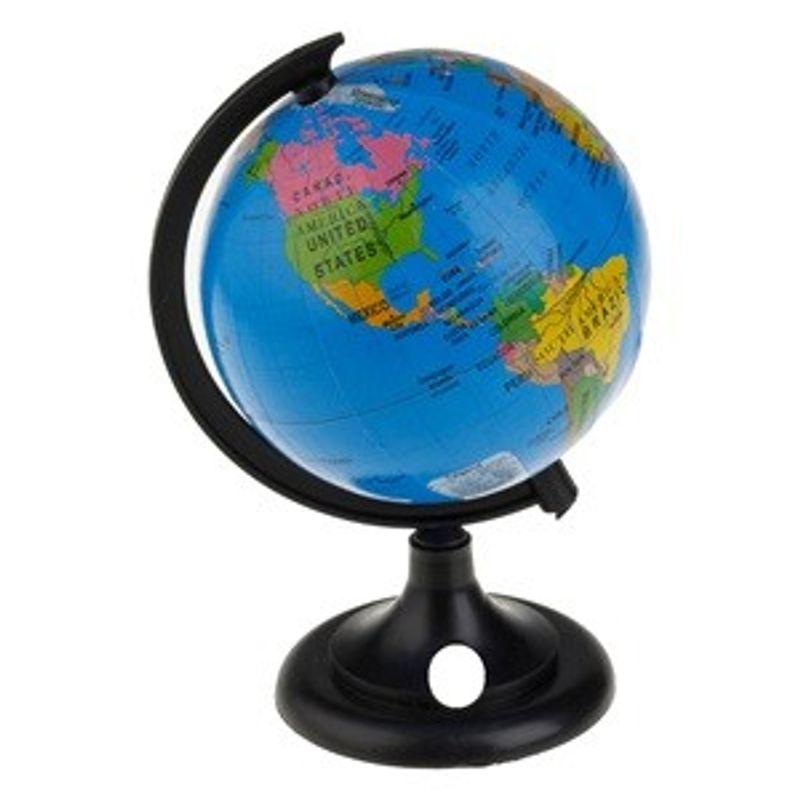 Carti si Birotica - Birotica - Instrumente de scris - Creioane - Ascutitoare Glob Pamantesc 8.5cm, Multicolor, Plastic - Infinity.ro