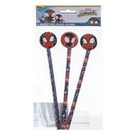 Carti si Birotica - Birotica - Instrumente de scris - Radiere si corectoare - Set de Creioane Fancy cu Design Spiderman - Infinity.ro