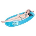 Jucarii, Copii si Bebe - Jucarii si jocuri - Jucarii de exterior - Saltele si mingi pentru plaja - Saltea gonflabila cu plasa, 1.76x0.84m, Albastra - Infinity.ro