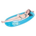 Jucarii, Copii si Bebe - Jucarii si jocuri - Jucarii de exterior - Saltele si mingi pentru plaja - Saltea gonflabila cu plasa, 1.76x0.84m, Albastra - Infinity.ro