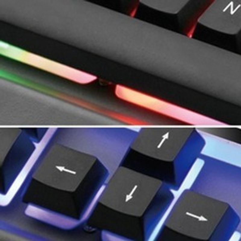 PC, gaming si accesorii - Periferice PC - Tastaturi - Tastatura Gaming cu Iluminare LED Multicolora - Infinity.ro