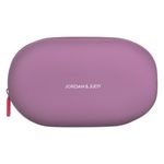 Carti si Birotica - Rechizite - Penare - Penar Tub din Silicon, Forma Ovala, Lila, 20x12x7 cm - Infinity.ro