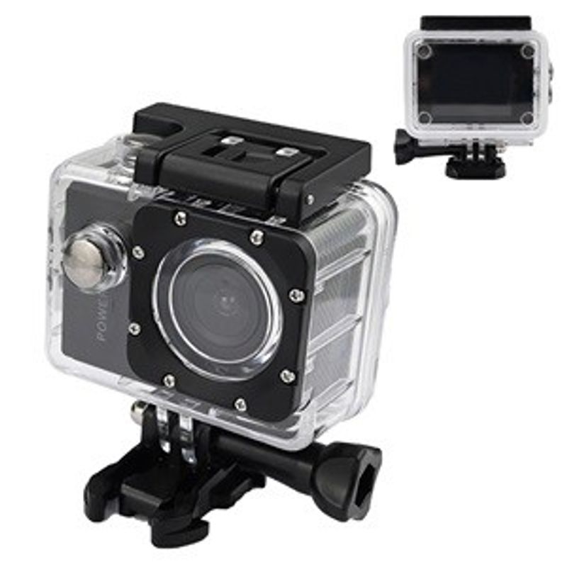 TV, Audio-Video si Foto - Camere video - Camere video profesionale - Camera de actiune 4K Ultra HD cu Wi-Fi, Carcasa impermeabila, Negru - Infinity.ro