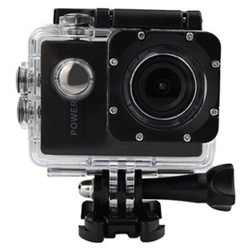 TV, Audio-Video si Foto - Camere video - Camere video profesionale - Camera de actiune 4K Ultra HD cu Wi-Fi, Carcasa impermeabila, Negru - Infinity.ro