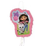 Casa si Gradina - Decoratiuni - Decoratiuni petrecere - Accesorii pentru petrecere - Pinata de Petrecere cu Personaj Gabby, 27x8x35cm, Roz - Infinity.ro