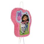 Casa si Gradina - Decoratiuni - Decoratiuni petrecere - Accesorii pentru petrecere - Pinata de Petrecere cu Personaj Gabby, 27x8x35cm, Roz - Infinity.ro