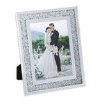 Casa si Gradina - Decoratiuni - Obiecte decorative - Accesorii decorative - Rama foto decorativa din sticla cu efect de oglinda argintie, 13x18cm - Infinity.ro