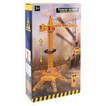 Jucarii, Copii si Bebe - Jucarii si jocuri - Vehicule si jucarii cu telecomanda - Barci cu telecomanda - Macara cu telecomanda, 65,5 cm, Galben - Infinity.ro