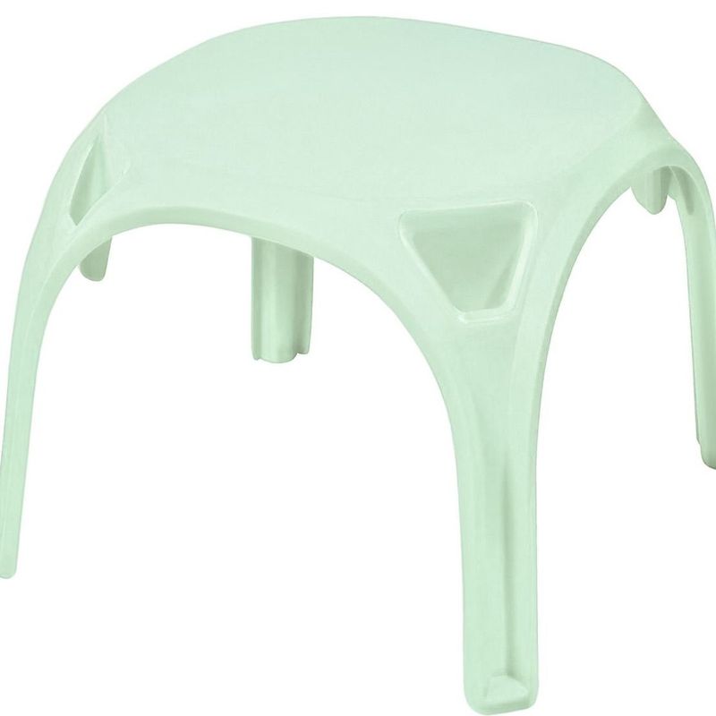 Casa si Gradina - Mobilier - Mobilier copii - Mobilier camera copiilor - Masa pentru copii din plastic, verde fistic mat, 55x55x48cm - Infinity.ro