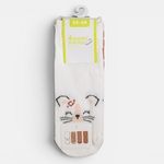 Fashion, accesorii si bijuterii - Copii - Lenjerie si pijamale copii - Sosete si dresuri copii - Sosete Scurte Multicolor cu Model Animalute pentru Fete - 4 Perechi - Infinity.ro