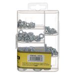 Casa si Gradina - Constructii - Feronerie si accesorii - Suruburi, dibluri si accesorii uz general - Set Piulite din Metal cu Dimensiuni Variate - Infinity.ro