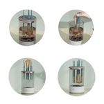 Ingrijire personala si Cosmetice - Machiaj - Aplicatoare si pensule machiaj - Aparat electric de curatat pensule de machiaj, 8W, Negru Transparent, USB - Infinity.ro