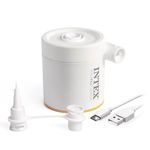 Sport si Outdoor - Sporturi de echipa - Fotbal - Porti fotbal - Pompa electrica de umflat si dezumflat, USB-C, 150 l/min, Alba - Infinity.ro