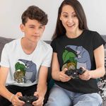 Fashion, accesorii si bijuterii - Copii - Imbracaminte copii - Tricouri copii - Tricou Copii Baieti Cartea Junglei Baloo Junior, negru, marime L Copii - Infinity.ro