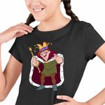 Fashion, accesorii si bijuterii - Copii - Imbracaminte copii - Tricouri copii - Tricou Copii Fete Cocosatul de la Notre-Dame Quasimodo, negru, marime S Copii - Infinity.ro