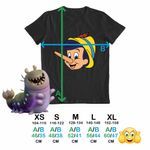 Fashion, accesorii si bijuterii - Copii - Imbracaminte copii - Tricouri copii - Tricou Copii Baieti Pinocchio, negru, marime L Copii - Infinity.ro