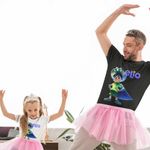 Fashion, accesorii si bijuterii - Copii - Imbracaminte copii - Tricouri copii - Tricou Copii Fete Elio Space Explorer, negru, marime M Copii - Infinity.ro