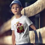 Fashion, accesorii si bijuterii - Copii - Imbracaminte copii - Tricouri copii - Tricou Copii Baieti Cocosatul de la Notre-Dame Quasimodo, alb, marime L Copii - Infinity.ro