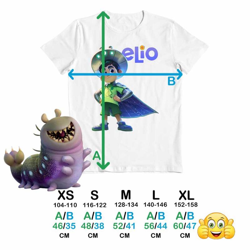 Fashion, accesorii si bijuterii - Copii - Imbracaminte copii - Tricouri copii - Tricou Copii Baieti Elio Space Explorer, alb, marime M Copii - Infinity.ro