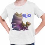 Fashion, accesorii si bijuterii - Copii - Imbracaminte copii - Tricouri copii - Tricou Copii Baieti Elio Alien Glordon, alb, marime M Copii - Infinity.ro