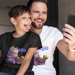 Fashion, accesorii si bijuterii - Copii - Imbracaminte copii - Tricouri copii - Tricou Copii Baieti Elio Alien Glordon, alb, marime M Copii - Infinity.ro
