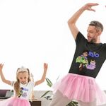 Fashion, accesorii si bijuterii - Copii - Imbracaminte copii - Tricouri copii - Tricou Copii Fete Elio Glordon, negru, marime M Copii - Infinity.ro
