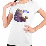 Fashion, accesorii si bijuterii - Copii - Imbracaminte copii - Tricouri copii - Tricou Copii Fete Elio Alien Glordon, alb, marime XS Copii - Infinity.ro