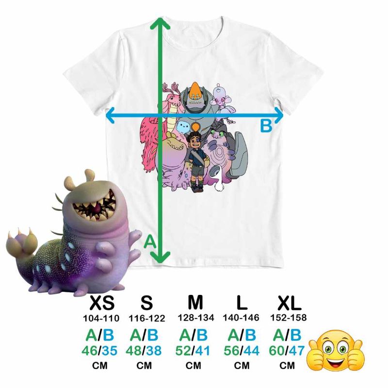Fashion, accesorii si bijuterii - Copii - Imbracaminte copii - Tricouri copii - Tricou Copii Baieti Elio Aliens Dream Team, alb, marime M Copii - Infinity.ro