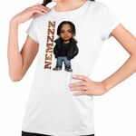Fashion, accesorii si bijuterii - Copii - Imbracaminte copii - Tricouri copii - Tricou Copii Fete Nemzzz Escape Chibi, alb, marime M Copii - Infinity.ro