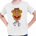 Fashion, accesorii si bijuterii - Copii - Imbracaminte copii - Tricouri copii - Tricou Copii Baieti The Muppets Fozzie Bear, alb, marime L Copii - Infinity.ro