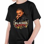 Fashion, accesorii si bijuterii - Copii - Imbracaminte copii - Tricouri copii - Tricou Copii Baieti Playboi Carti RIP, negru, marime L Copii - Infinity.ro