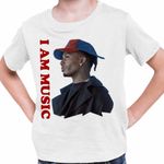 Fashion, accesorii si bijuterii - Copii - Imbracaminte copii - Tricouri copii - Tricou Copii Baieti Playboi Carti Shoota, alb, marime S Copii - Infinity.ro