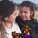 Fashion, accesorii si bijuterii - Copii - Imbracaminte copii - Tricouri copii - Tricou Copii Fete Future Fnaf Five Nights at Freddie, alb, marime M Copii - Infinity.ro