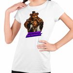 Fashion, accesorii si bijuterii - Copii - Imbracaminte copii - Tricouri copii - Tricou Copii Fete Future Fnaf Five Nights at Freddie, alb, marime M Copii - Infinity.ro