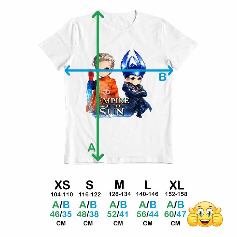 Fashion, accesorii si bijuterii - Copii - Imbracaminte copii - Tricouri copii - Tricou Copii Baieti Empire Of The Sun, alb, marime XL Copii - Infinity.ro
