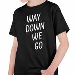 Fashion, accesorii si bijuterii - Copii - Imbracaminte copii - Tricouri copii - Tricou Copii Baieti Kaleo Way Down We Go, negru, marime S Copii - Infinity.ro